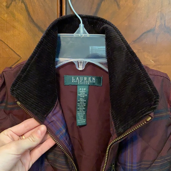 Ralph Lauren plaid puffer vest - Picture 4 of 7